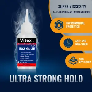Waterproof Metal & Plastic Super Glue 20g Pack 14 S95debb5fcf594fc79ff65b7117caa9e8O