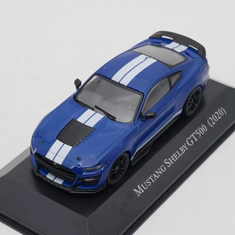 Vivid Blue Shelby GT500 1:43 Scale Replica 1 Vivid Blue Shelby GT500 1:43 Scale Replica