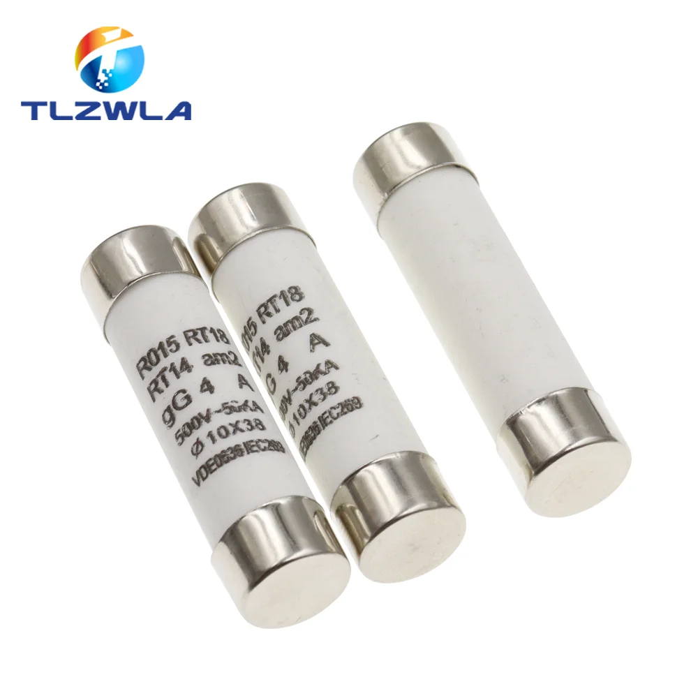 High-Voltage Ceramic Fuse Set 5pcs 10x38mm 5 High-Voltage Ceramic Fuse Set 5pcs 10x38mm - Image 5