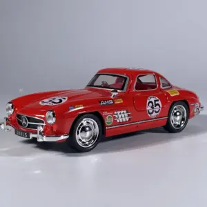 Vintage Silver Mercedes-Benz 300SL Model 18 S95f516e5c670459a80ab2f237346cc9cR