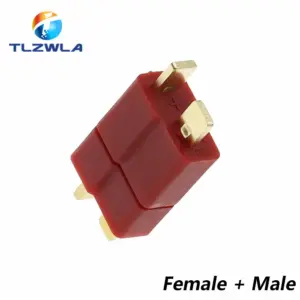 Red T-Style Connectors Set for RC Electronics 17 S960d08b3e8d248f0bedee69241fddb925