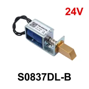 Electromagnet Lock S0837DL Series 6V-24V 19 S9621c6bbe632459d93be0db644a48537O