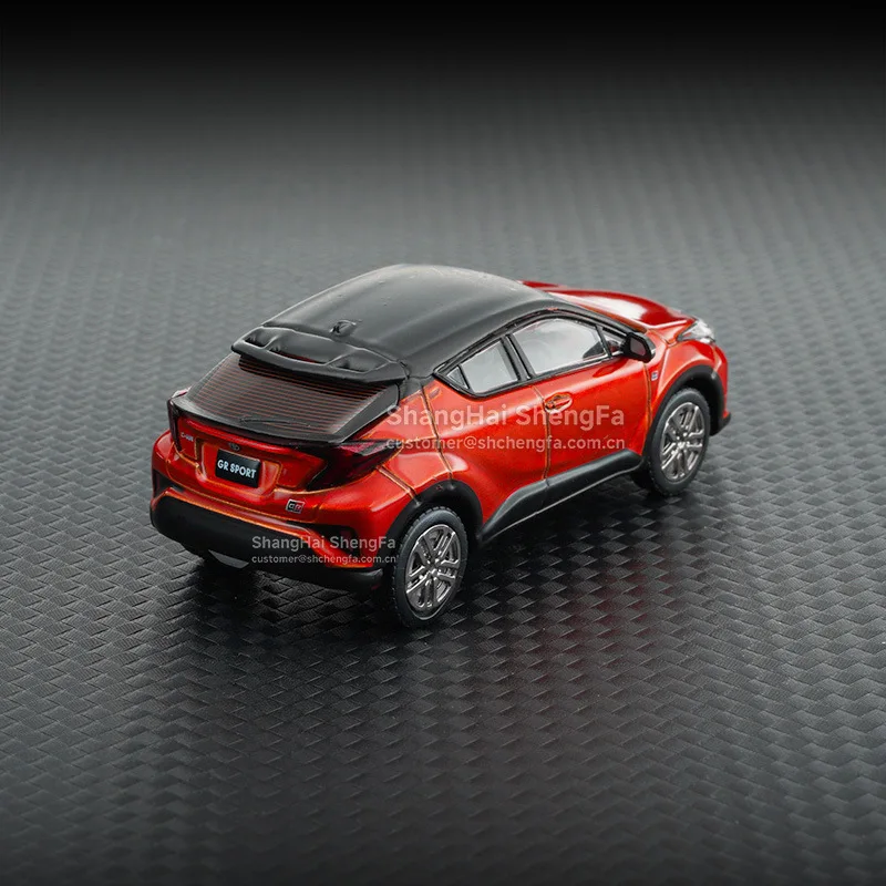 Vibrant Red 1:64 Toyota CH-R Diecast Model 4 Vibrant Red 1:64 Toyota CH-R Diecast Model - Image 4