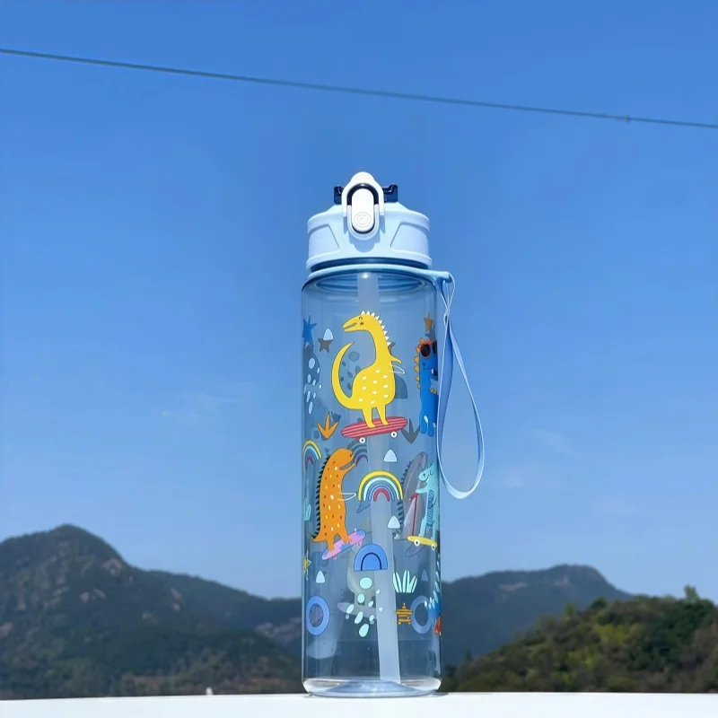 Colorful Dinosaur Kids Water Bottle 750ml 7 Colorful Dinosaur Kids Water Bottle 750ml - Image 7