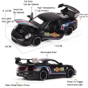 1:32 Diecast Sports Car Model for Collectors 15 S9658b9eeca024b32b2ec7b156bedb9d8K