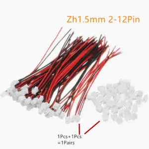 Mini Micro JST Zh1.5mm Connector Set with Wiring