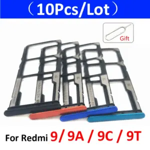 Xiaomi Redmi 9A/9C/9T SIM Card Tray Set (4 Colors)