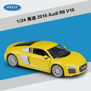 1:24 Audi R8 V10 Diecast Model 15 S966f9f9bb48a454685727928715aa21fK