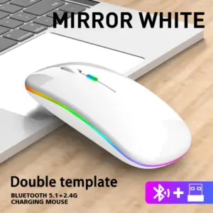 Black RGB Wireless Mouse with Dual Connectivity 16 S9690b44b040a43fb98e8297908da23e1f