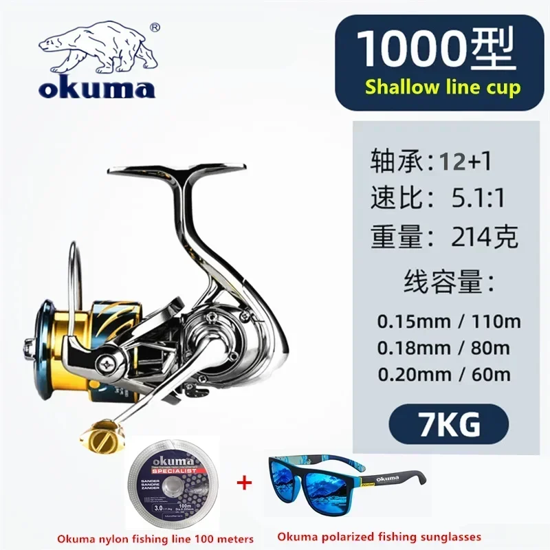 Premium All-Metal Fishing Reel Model 1000-5000 9 Premium All-Metal Fishing Reel Model 1000-5000 - Image 9