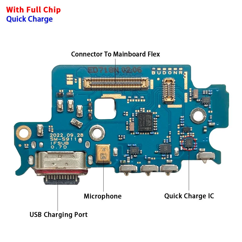 Samsung S23 Series USB Charging Board Repair Part 4 Samsung S23 Series USB Charging Board Repair Part - Image 4