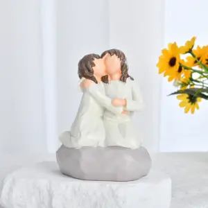Greece-Style Embracing Girls Resin Sculpture 9 S96d55106f3cf420fb5c95210c3182c8fM