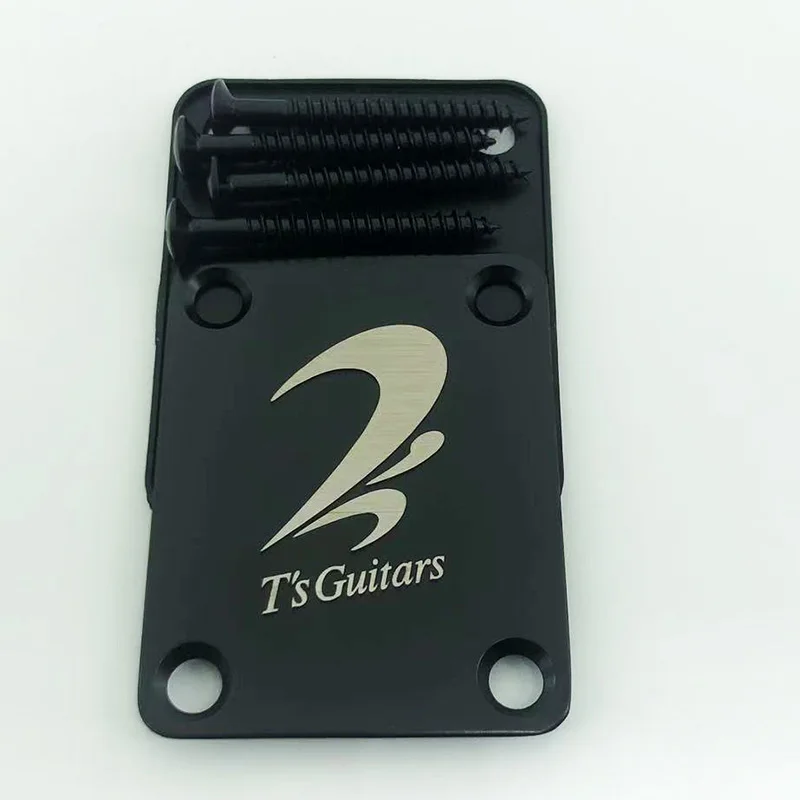 T & S Guitar Neck Plate with Screws 3 T & S Guitar Neck Plate with Screws - Image 3