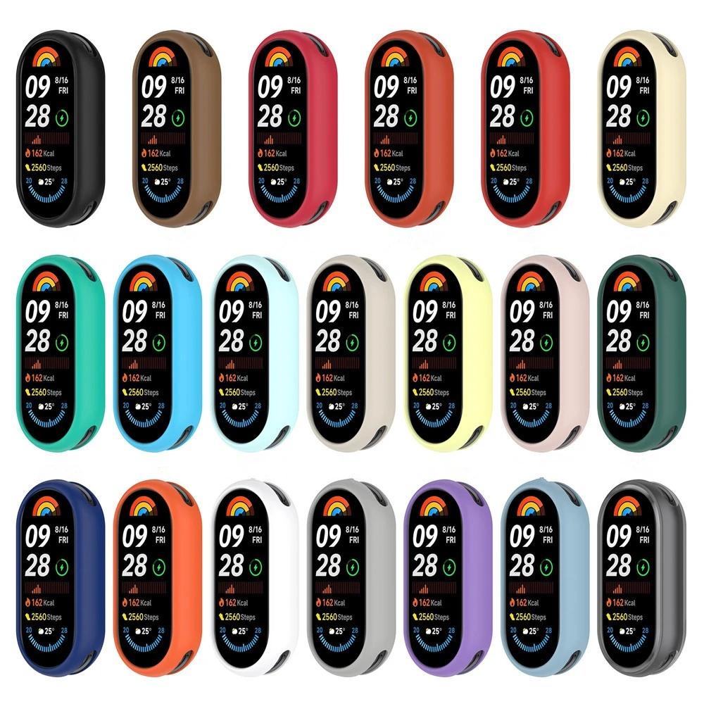Silicone Case for Xiaomi Mi Band 8 & 9 2 Silicone Case for Xiaomi Mi Band 8 & 9 - Image 2