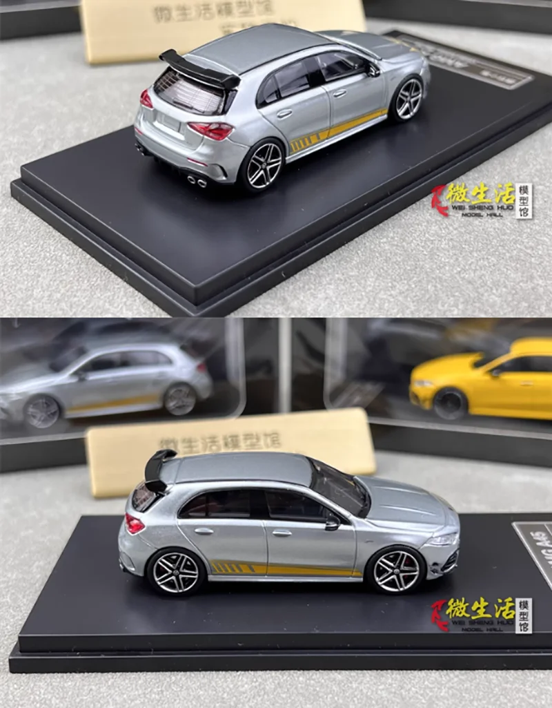White Mercedes-Benz A45 AMG 1/64 Scale Model 4 White Mercedes-Benz A45 AMG 1/64 Scale Model - Image 4