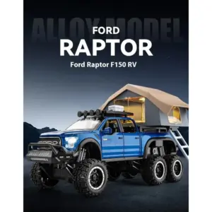 1:24 Ford Raptor F150 Diecast Model 12 S971de70188224e78beb7fd65048b05899