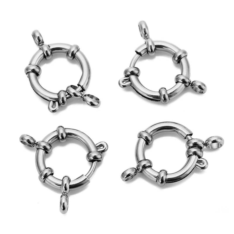 Gold Stainless Steel Spring Clasps for Jewelry 7 Gold Stainless Steel Spring Clasps for Jewelry - Image 7