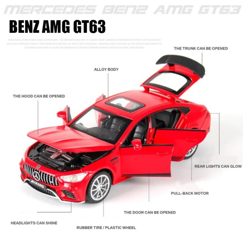 Mercedes-Benz AMG GT63 1:32 Scale Diecast Model 6 Mercedes-Benz AMG GT63 1:32 Scale Diecast Model - Image 6