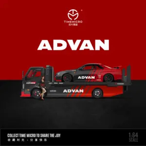 Diecast Skyline GTR34 Advan Model Set with Trailer 11 S9749fe546c0b4ea6a9d331dcf290fdf5F