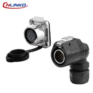 Industrial Waterproof LP20 90° Connector with Multiple Pins 17 S974c6835014349cd82e3ef31dd1b1888k