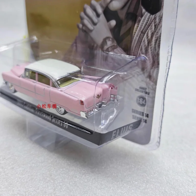 Pink 1955 Cadillac Fleetwood Diecast Model 4 Pink 1955 Cadillac Fleetwood Diecast Model - Image 4