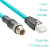 Cyan Ethernet Cable 2m/5m 10Gbps Waterproof
