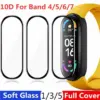 10D Soft Glass Screen Protector for Xiaomi Mi Bands