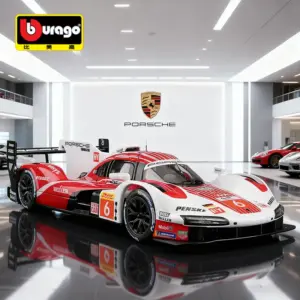 1:24 Porsche 963 Diecast Model Racing Car 13 S9789b8c286c346a2a27fcb2497c84f5eT