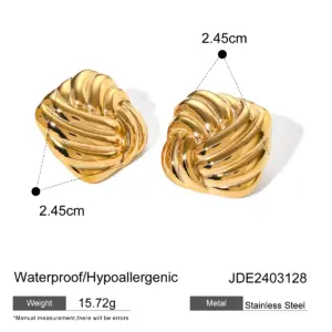 Bold Gold Stainless Steel Geometric Earrings 11 S97981d8267714ec9a620286e47fa1ef7y 1