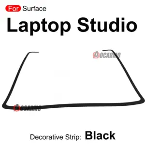 Surface Laptop Studio Decorative U-Shaped Strip in Black or Silver 8 S9798fa49816541779fa873de5744f4d1O