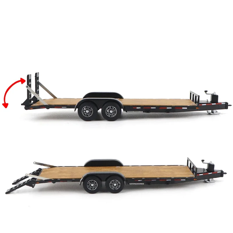 Miniature Alloy Truck Trailer Model 1:50 Scale 3 Miniature Alloy Truck Trailer Model 1:50 Scale - Image 3