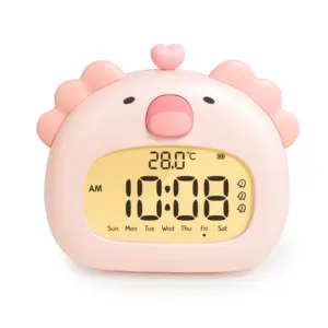 Animal-themed LED Alarm Clock with Night Light 19 S97be0f9a21ec4a51a6ba9bb2aae364c3g