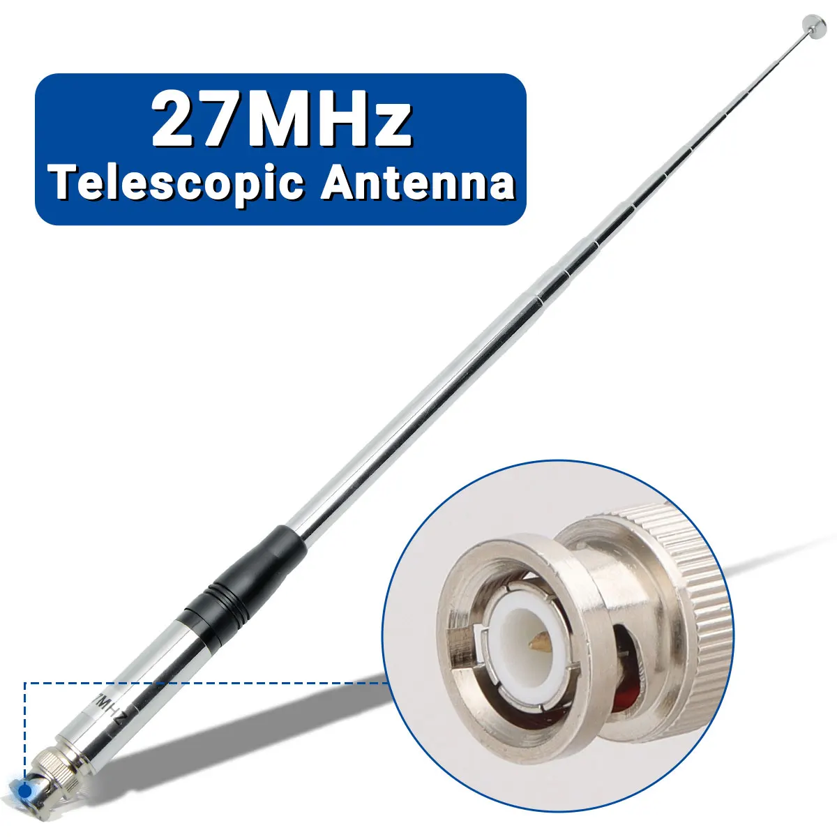 ABBREE 130cm Telescopic CB Radio Antenna 10 ABBREE 130cm Telescopic CB Radio Antenna - Image 10