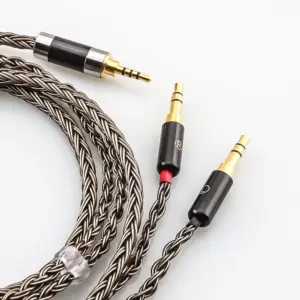 16-Core Silver-Plated Headphone Upgrade Cable 9 S97dbce7092fa4ce2b6d106ac850f2f9aC