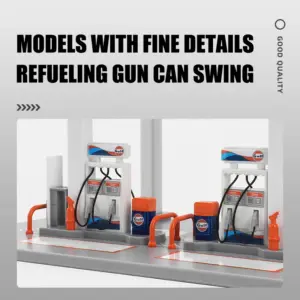 Gulf Oil Gas Station 1:64 Scale Diecast Model 12 S97dc57db497c4a80a4bc2f18a8be59e6f