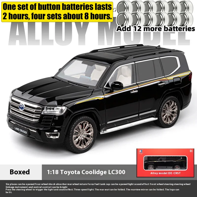 1:18 Scale Toyota Land Cruiser LC300 Model 7 1:18 Scale Toyota Land Cruiser LC300 Model - Image 7