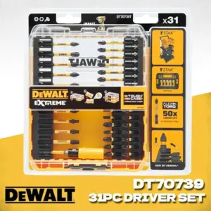 Durable DEWALT DT70739T-QZ Screwdriver Bit Set
