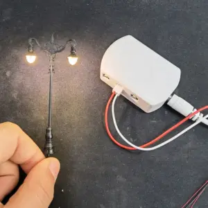 Vintage HO Scale Streetlamp Set (1 or 3) 10 S9811a965d24f4758a407a22d43393c33X