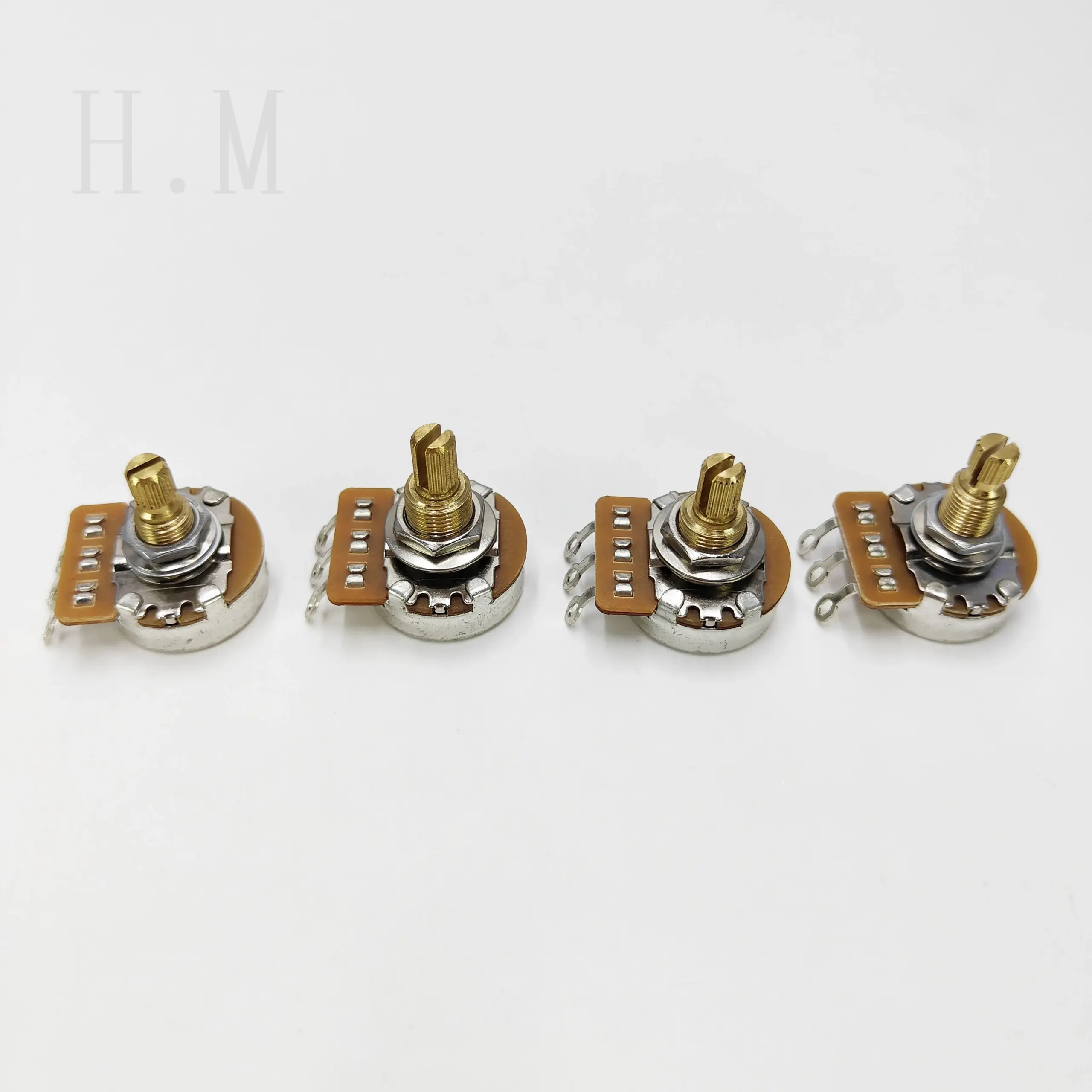 All-Copper Guitar Potentiometer 250K/500K 3 All-Copper Guitar Potentiometer 250K/500K - Image 3
