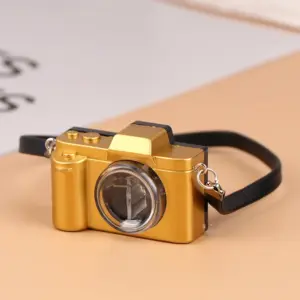 Miniature Retro Camera for Dollhouses in Gold & Silver 15 S9825cfc86e3842748cbf4ca8e8c54799i