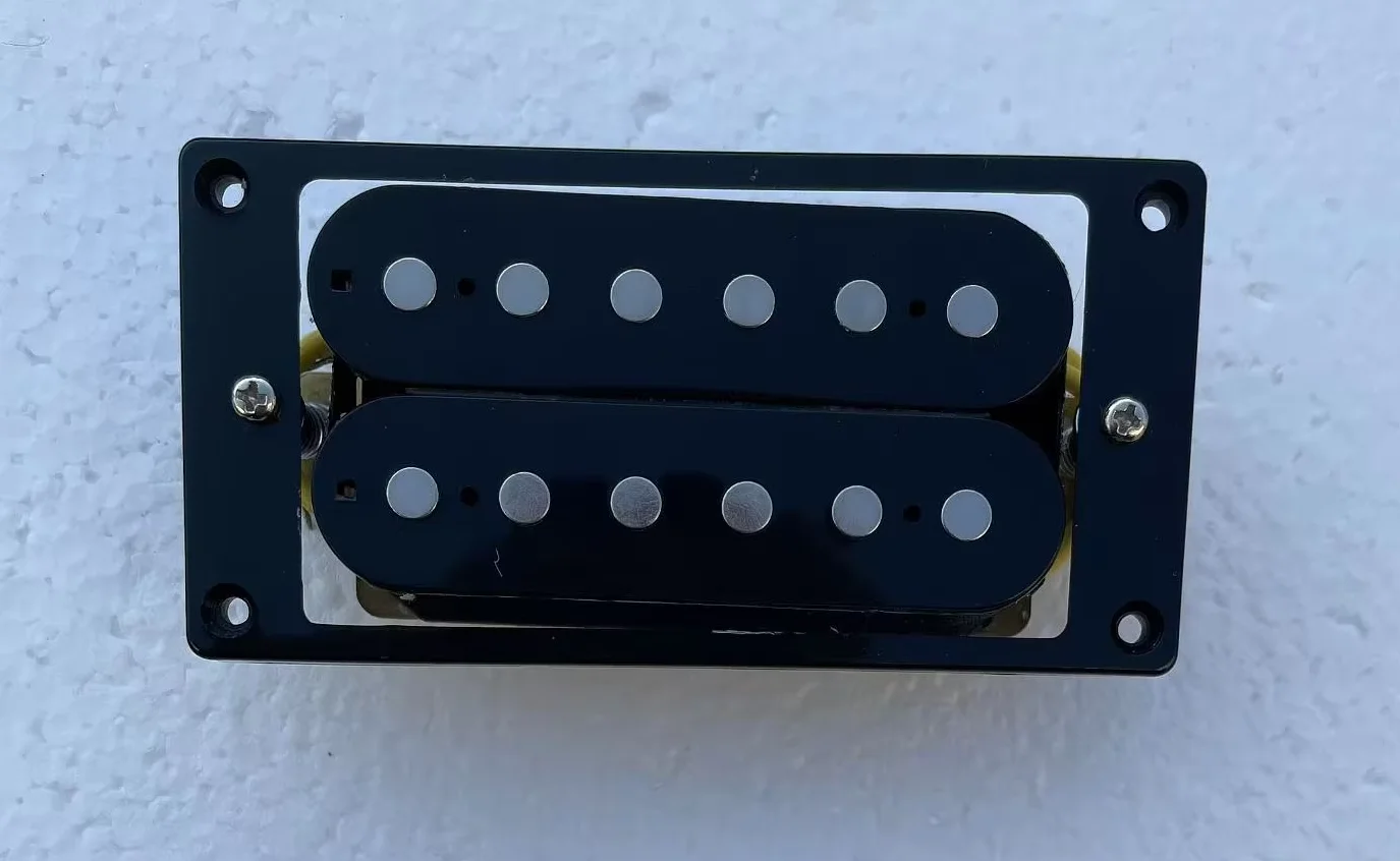 6-String Electric Guitar Pickup Set Black 3 6-String Electric Guitar Pickup Set Black - Image 3