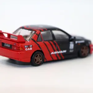 Detailed 1:64 Mitsubishi Lancer Evolution III diecast model 9 S985e0ea119fe487781af492f6639b0c0E