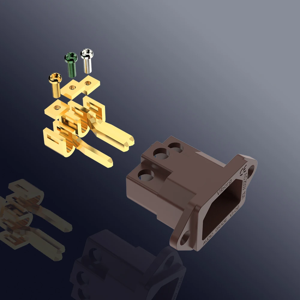 Premium IEC Power Inlet Plug VI06CG 4 Premium IEC Power Inlet Plug VI06CG - Image 4