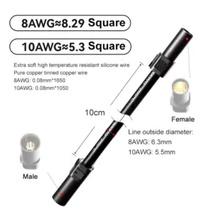 High-Current XT150 Connecting Cable 8/10AWG 13 S986e43d076a940dd8a662c989a838b8cJ