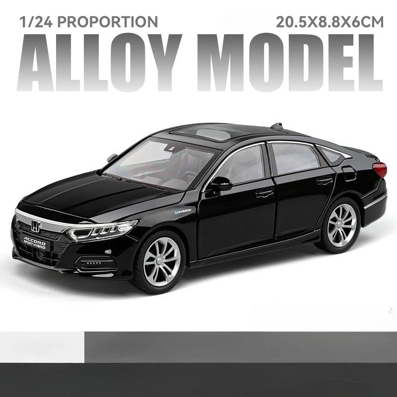1:24 Honda Accord Miniature Model in White 6 1:24 Honda Accord Miniature Model in White - Image 6