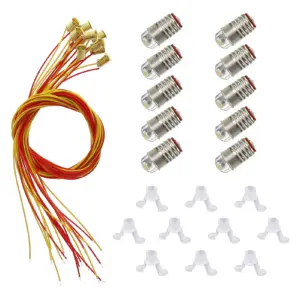 Model Lighting LED Bulb Set for Miniatures