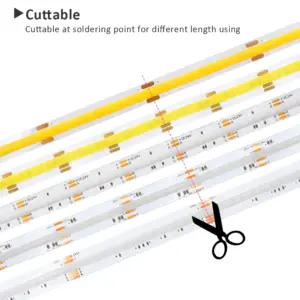 5-Meter Multi-Color COB LED Strip Light 12 S98bebf38aa8a44fb93ca1e71bf7f3f90q