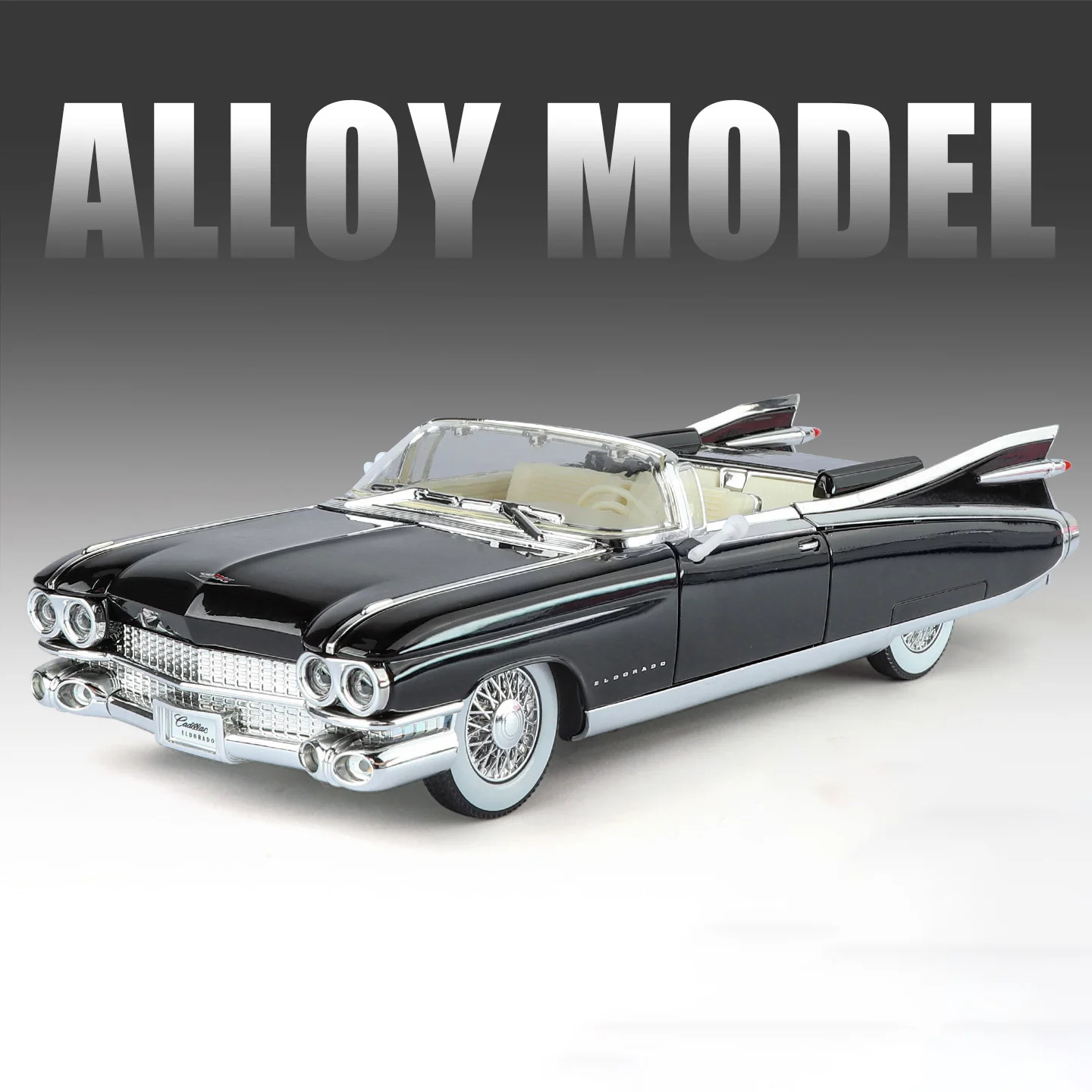 Pink Eldorado Biarritz 1:24 diecast model 9 Pink Eldorado Biarritz 1:24 diecast model - Image 9