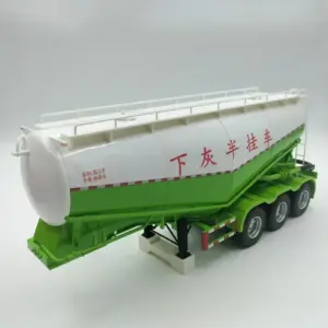 Powder Tank Ash Mixing Truck Model 1:24 Scale 15 S98f416c0211040d9926c4ec0612811b9d