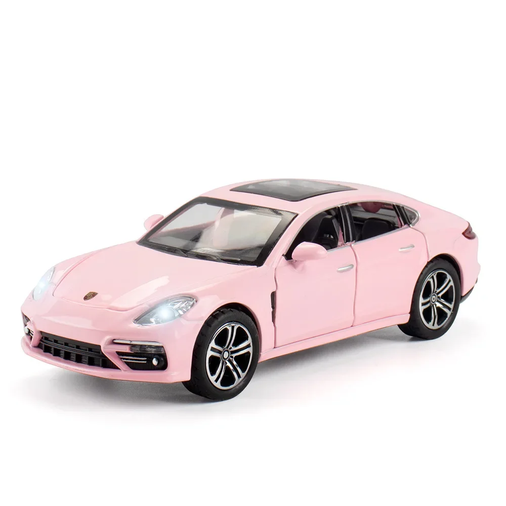 Vibrant Pink Porsche Panamera Diecast Model 8 Vibrant Pink Porsche Panamera Diecast Model - Image 8